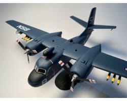 Grumman US NAVY S2F Tracker Hunter Killer 1/54 photo