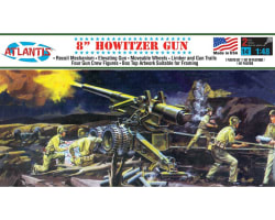 1/48 8 Inch Howitzer Gun Plastic Model Kit photo