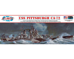 USS Pittsburgh CA-72 heavy Cruiser Model 1/490 photo