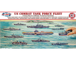 1/1200 US Navy Task Force Set (12 Different Ships) Plastic Model photo