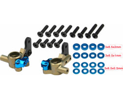 7075 T6 3mm Adjustable KPI Steering Block B7 photo