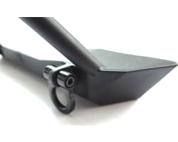1:10 Scale Aluminum Black Tow Shackle D-Rings (4) photo
