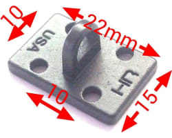 1:10 Scale Tow Shackles Mount Base (1) photo