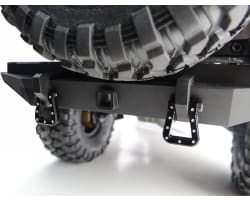 Black Aluminum Monster Flat Shackles TRX-4 SCX10 SCX10 II photo