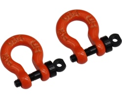 1/10 Scale Orange Tow Shackle D-Rings Gen8 photo