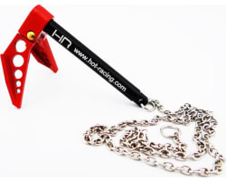 1:10 Scale Portable Fold Up Winch Anchor Red/Black photo