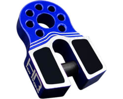 Aluminum Winch Flat Link Blue photo