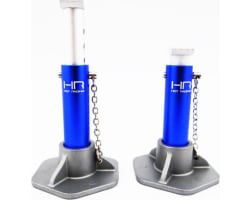 Blue 1/10 Scale Aluminum Jack Stands photo