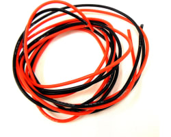 1.6mm OD Silicone Wire 40 Strand 24g 2 M (6ft 8in) photo
