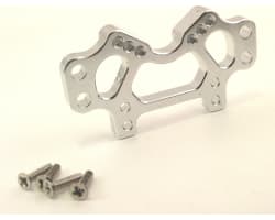 Silver Alum. Front Shock Tower 18R photo