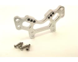 Silver Alum. Rear Shock Tower 18r photo