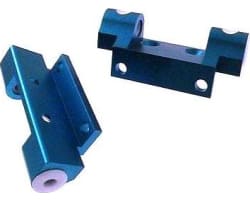 Monster Gt Blue Aluminum Front/Rear Upper Arm Mount photo