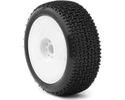 1/8 Buggy Cityblock Ultra Soft EVO wheel Premount White 2 photo