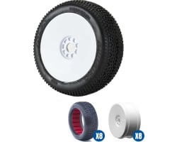 Impact SSLW Off-Road 1:8 Buggy Tire Racer Bundle White photo