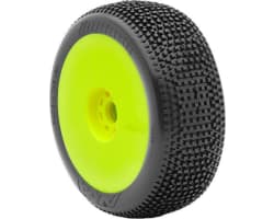 1/8 Impact Super Soft Long Wear Tires Yellow EVO Wheels (2): Bug photo