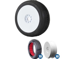 Gridiron II SSLW Off-Road 1:8 Buggy Tire Racer Bundle White photo