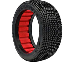 1:8 BUGGY tires COMPONENT 2AB W/ RED INSERTS Pair photo