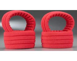 1/8 Truggy Shaped Insert Grooved Red Soft 4 photo