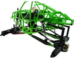 Green Aluminum & Cf Link Set Axial Rr10 Smt10 Yeti photo