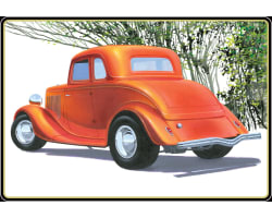 1/25 1934 F0RD 5-Window Coupe Street Rod Plastic Model Kit photo