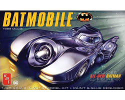 1989 Batmobile w/Seated Batman Figure Plastic Model Kit photo
