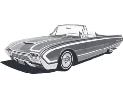 1/25 '62 Ford Thunderbird photo