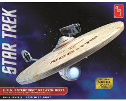 Star Trek USS Enterprise NCC-1701 Refit 1:537 Scale Model Kit photo