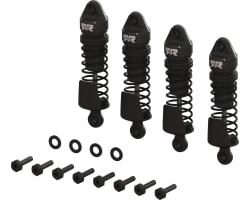 Aluminum Shock Set 58mm Length 1000 cSt Oil Black 4 pieces - GRO photo