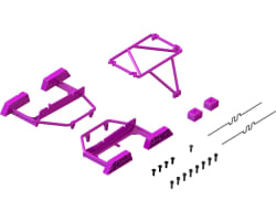 Desert Truck Body Roll Cage Set Purple - GROM photo