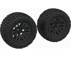 DBOOTS FORTRESS MT Tire Set Glued Black 2 pieces photo