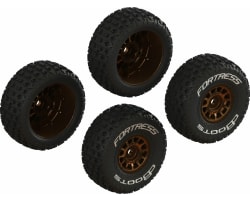 dBoots 'FORTRESS' Tire Set Glued Bronze 2 Pairs photo