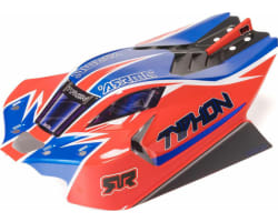 TYPHON 4x4 Clipless Painted Decaled Body Red photo