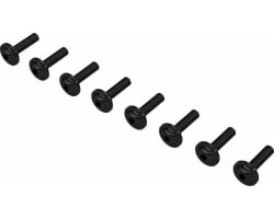 BUTTON HEAD SCREW M3x12mm with WASHER 8 pieces photo