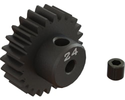 24T 0.8Mod 1/8 Bore CNC Steel Pinion Gear photo