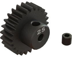 25T 0.8Mod 1/8 Bore CNC Steel Pinion Gear photo