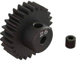 26T 0.8Mod 1/8 Bore CNC Steel Pinion Gear photo