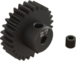 27T 0.8Mod 1/8 Bore CNC Steel Pinion Gear photo