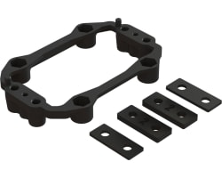 Aluminum Servo Mount Plastic Holder Set photo