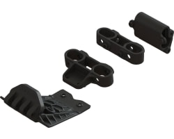 Lower Skid And Bumper Mount Set Black photo