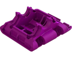 Rear Lower Skid/Gearbox Mount 1pc - Purple photo