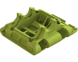 Rear Lower Skid/Gearbox Mount 1pc - Fluoro Yellow photo