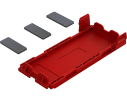 Battery Door Set - Red photo