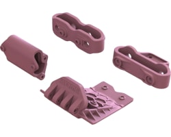 Lower Skid And Bumper Mount Set - Pink photo