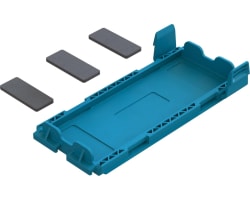 Battery Door Set - Blue photo