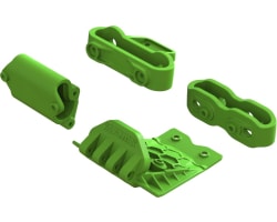 Lower Skid And Bumper Mount Set - Green photo