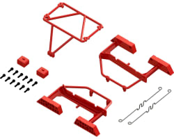 Desert Truck Body Roll Cage Set Red - GROM photo