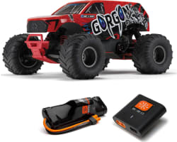 GORGON 2WD MT 1/10 RTR Smart 3300 7C S120 USB Red photo