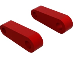 Aluminum Front Suspension Mounts Red 2 photo