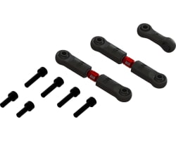 Aluminum Adjustable Steering Links Set B 2 pieces - GROM photo