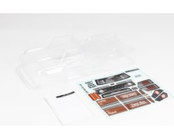 OUTCAST 4X4 4S Clear Body w/Decals and Window Mask photo
